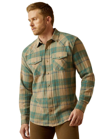 Ariat Men Retro Fit Shirt Huxlee Ariat Men Retro Fit Shirt Huxlee