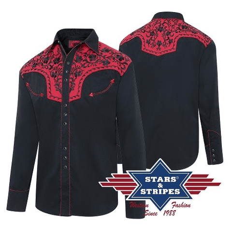 Stars & Stripes Brooks Westernhemd Stars & Stripes Brooks Westernhemd
