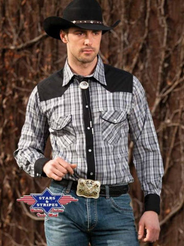 Stars & Stripes Brian Westernhemd Stars & Stripes Brian Westernhemd