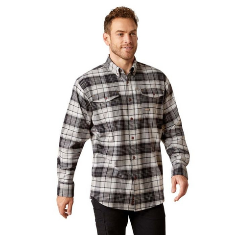 Ariat Men Rebar Flannel Work Shirt Ariat Men Rebar Flannel Work Shirt