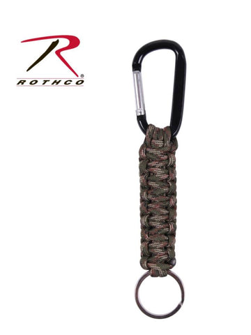 Rothco Keychain Paracord with Carabiner - Salathé Jeans & Army Shop AG Rothco Keychain Paracord with Carabiner - Salathé Jeans & Army Shop AG