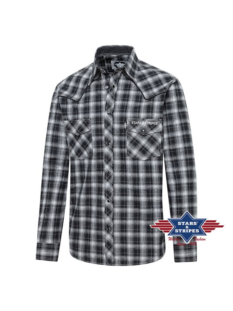 Stars & Stripes Jones Western Hemd - Salathé Jeans & Army Shop AG Stars & Stripes Jones Western Hemd - Salathé Jeans & Army Shop AG