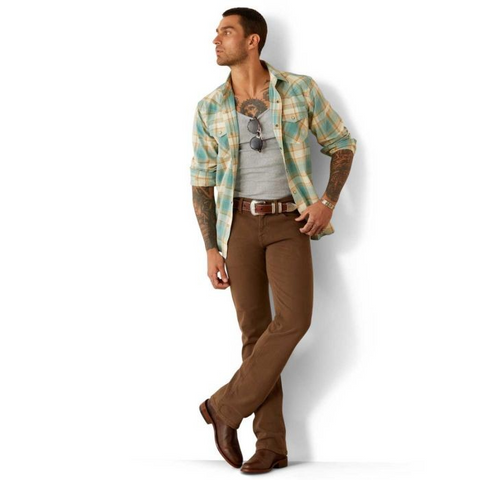 Ariat Men Retro Fit Shirt Hardin Ariat Men Retro Fit Shirt Hardin