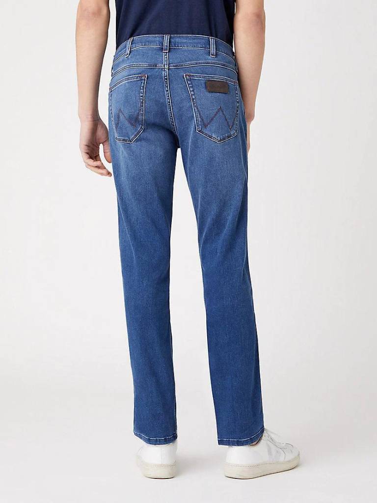 Wrangler Greensboro Jeans Medium Stretch Bright Stroke - Salathé Jeans & Army Shop AG