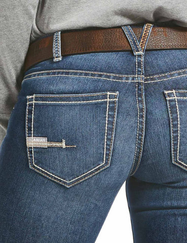 Ariat Women Rebar Straight Leg Jeans Riveter