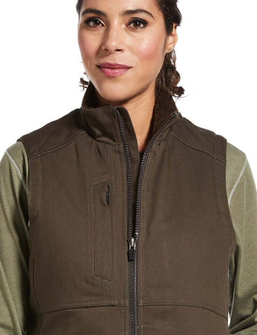 Ariat Women Rebar DuraCanvas Insulated Vest