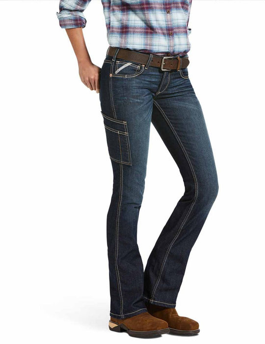 Ariat Women Rebar Bootcut Jeans Riveter