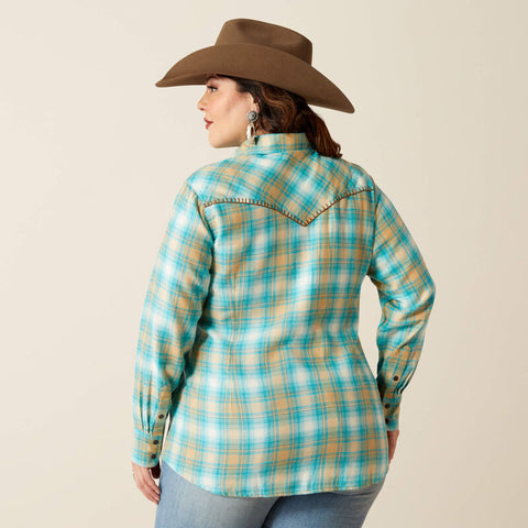 Ariat Roping Plaid Western Shirt