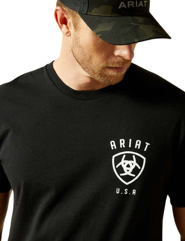 Ariat Faded Bull Herren T-Shirt