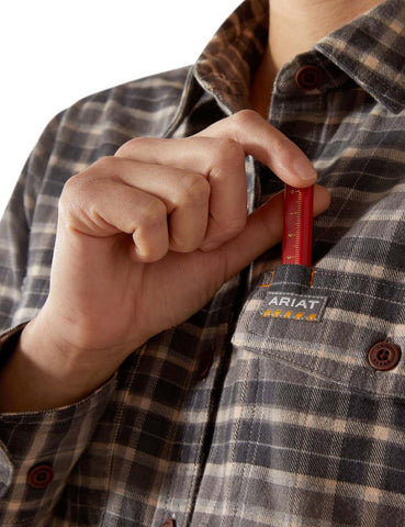 Ariat Women Rebar Flannel Work Shirt