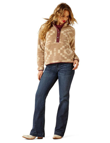 Ariat Women Berber Snap Sweatshirt