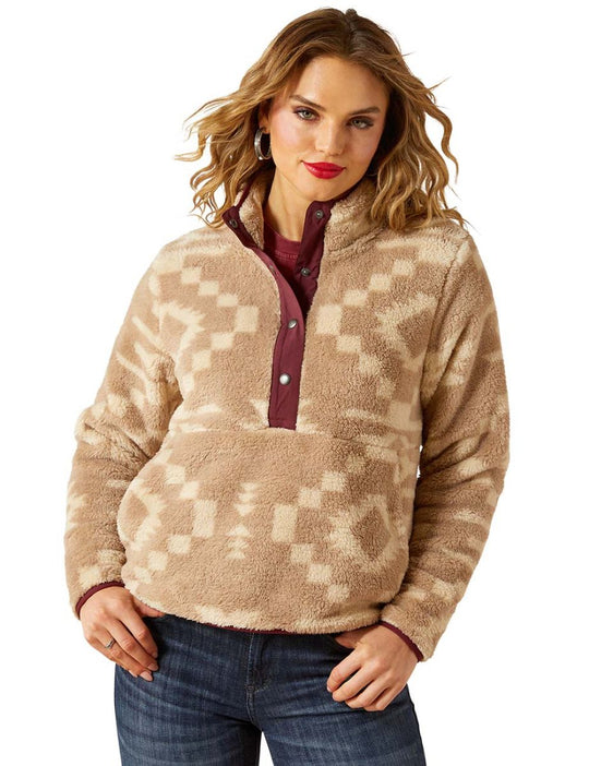 Ariat Women Berber Snap Sweatshirt