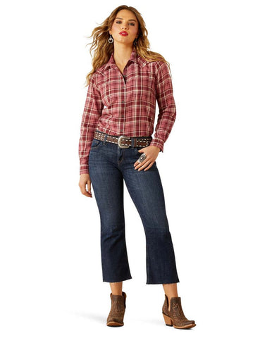 Ariat Women REAL Bluse Billie Jean Karo