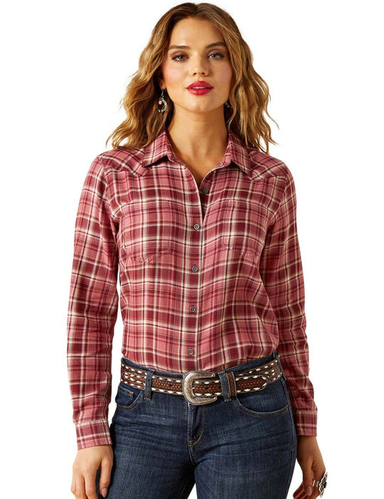 Ariat Women REAL Bluse Billie Jean Karo