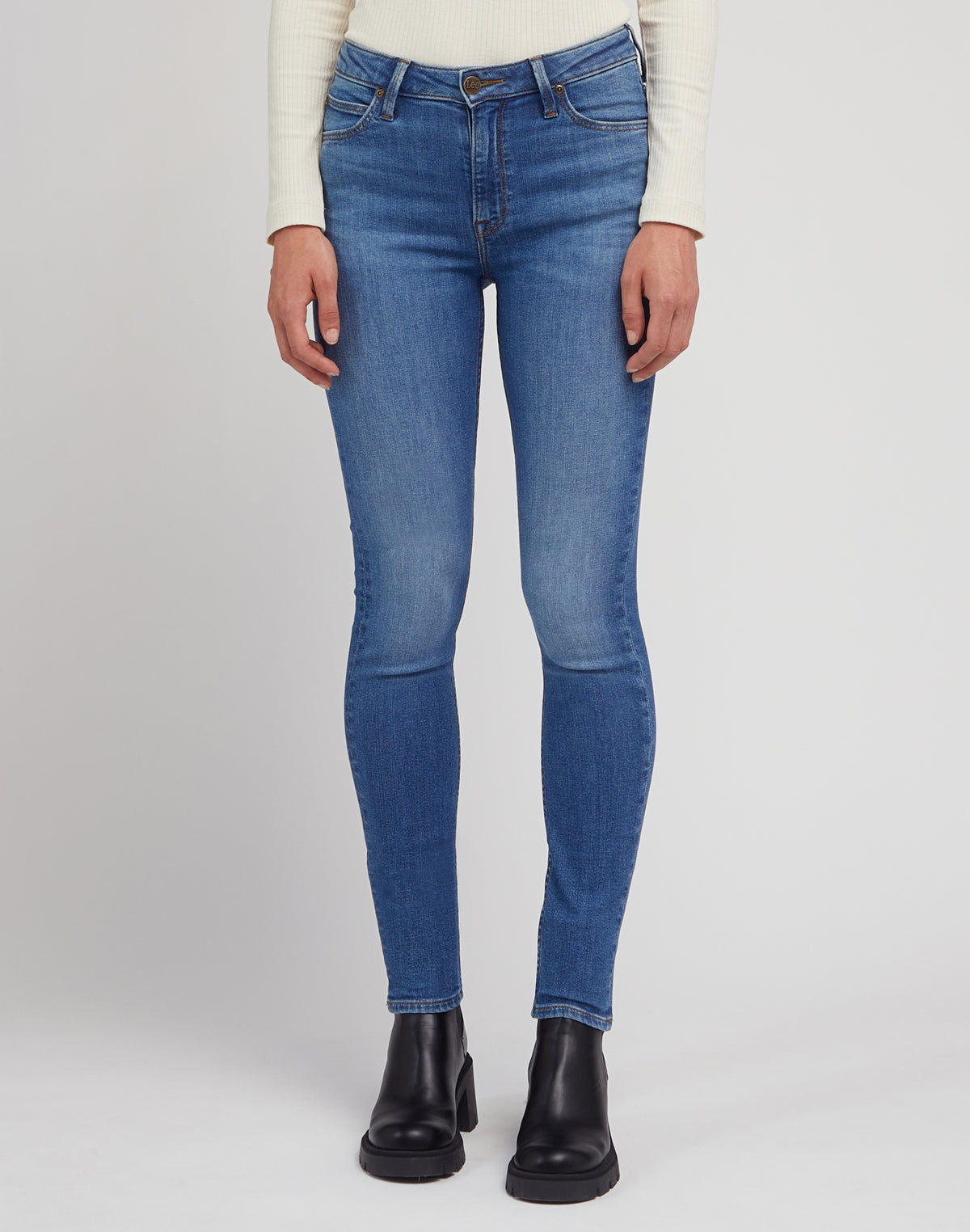 Lee Scarlett High Stretch Jeans In The Shade
