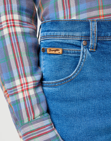 Wrangler Texas Slim Jeans Ridge Wash