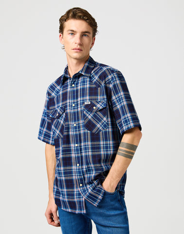 Wrangler Western Shirt Short Sleeve Regular Fit