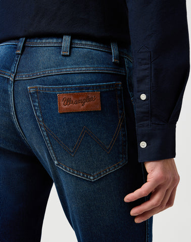 Wrangler Texas Slim Jeans Fog