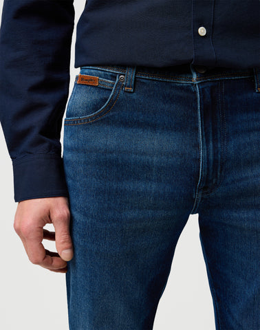 Wrangler Texas Slim Jeans Fog