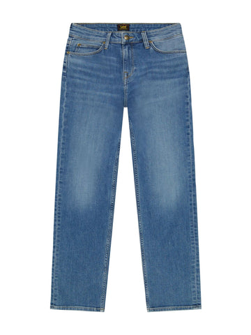 Lee Marion Straight Jeans Cyber Blue