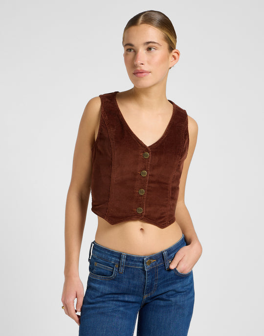 Lee Women Fitted Vest Slim Fit