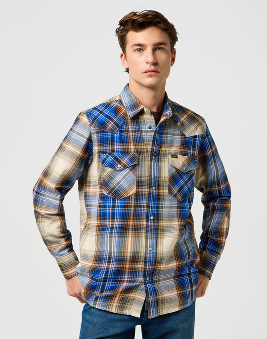 Wrangler Western Indigo Shirt Regular Fit