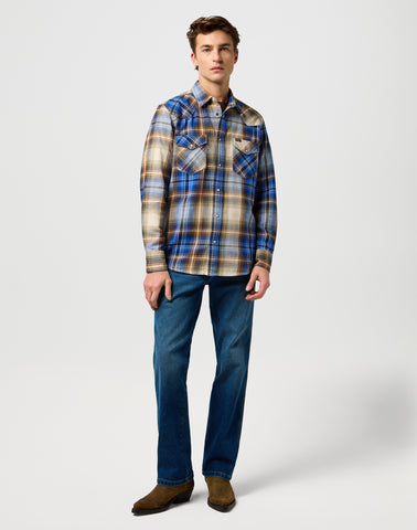 Wrangler Western Indigo Shirt Regular Fit