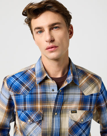 Wrangler Western Indigo Shirt Regular Fit