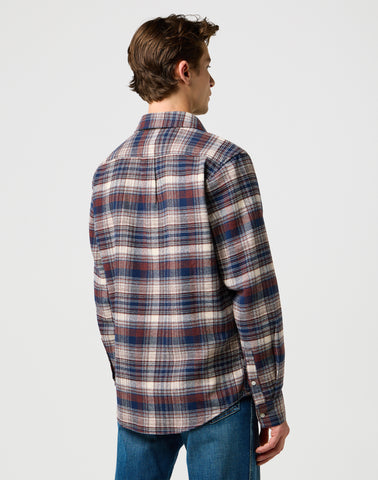 Wrangler Brushed Shirt Regular Fit