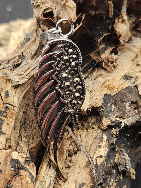 Rock2You Edelstahlanhänger Stone Wings