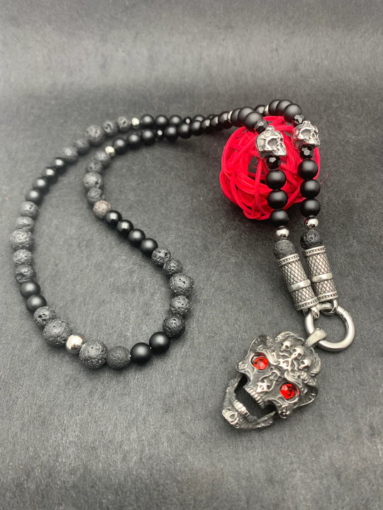 Rock2You Edelsteinhalskette Darkness ( ohne Anhänger )