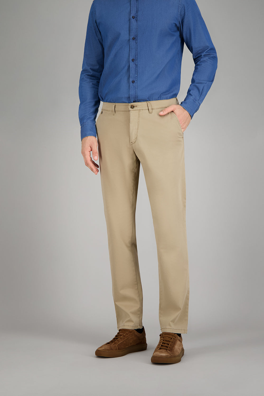 Gardeur Benito Hose Camel Ton