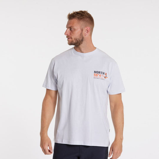 North 56°4 T-Shirt mit Print