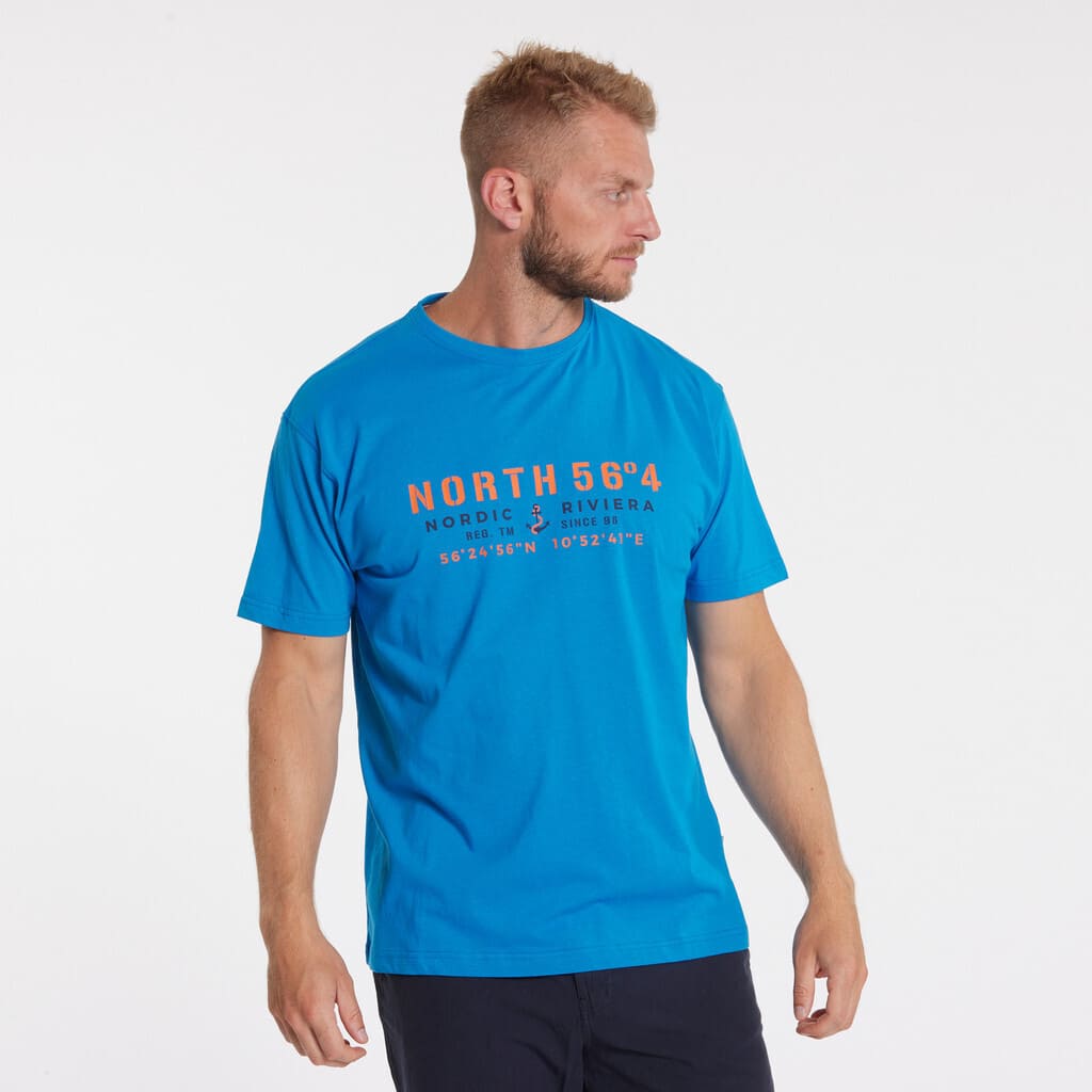 North 56°4 T-Shirt mit Print
