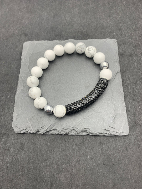 Rock2You Perlenarmband Black Tube