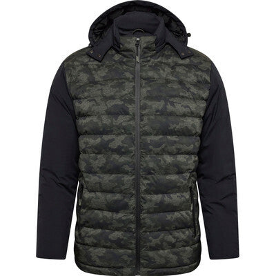 North 56°4 Denim Camouflage puffer