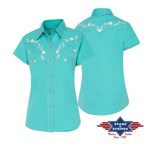 Stars & Stripes Avery Western Bluse