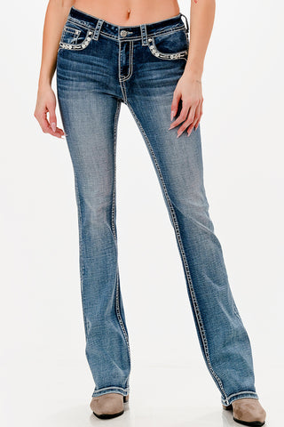 Grace in LA Women Bootcut Jeans Beauty L34
