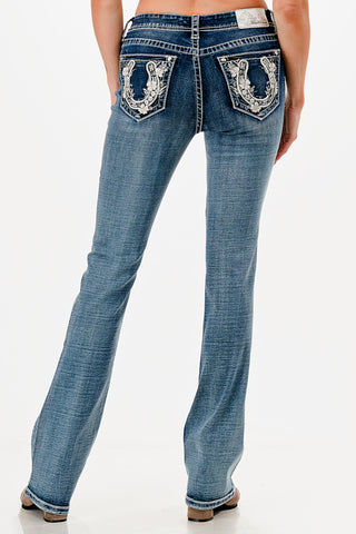 Grace in LA Women Bootcut Jeans Beauty L34