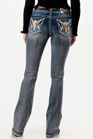 Grace in LA Women Bootcut Jeans Ferdinanda L34