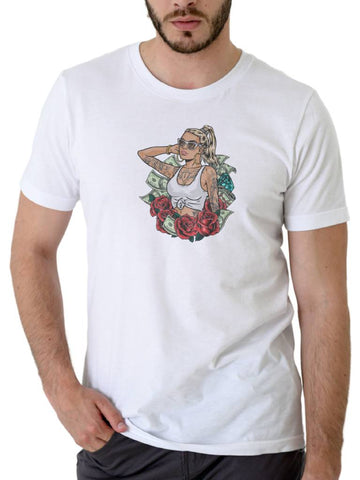 T-Shirt Girl with Sunglass