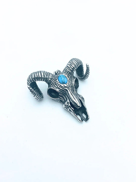 Rock2You Edelstahlanhänger Aries Skull