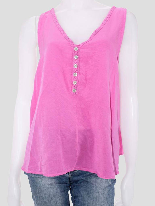 Ipsy Shirt Canotta Bottoni