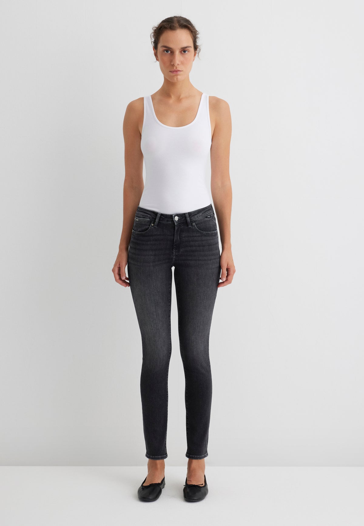 Mavi Sophie Jeans smoke brushed glam Stretch