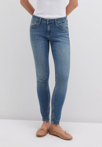 Mavi Adriana Stretch Jeans Deep Shaded