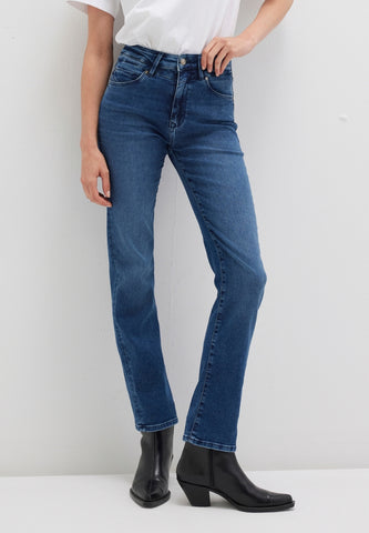 Mavi Kendra Stretch Jeans Indigo Blue