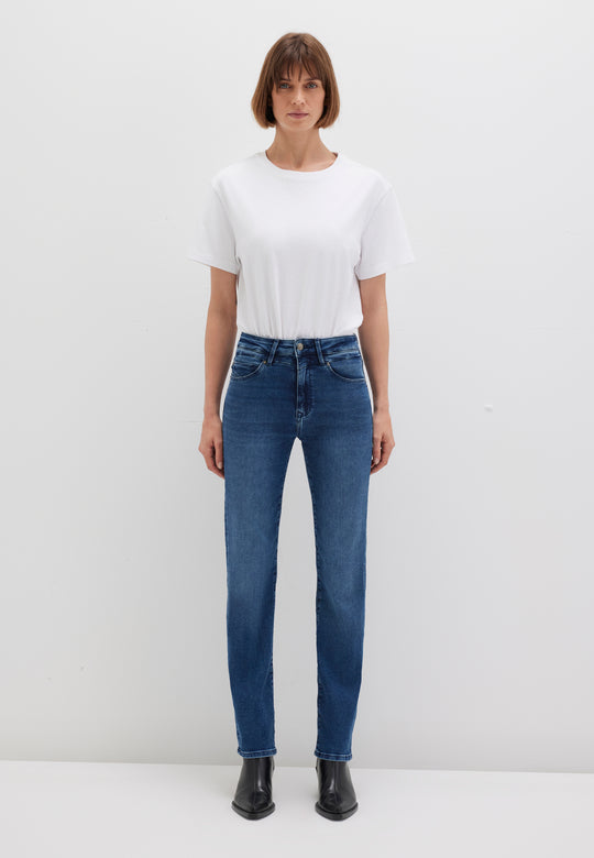 Mavi Kendra Stretch Jeans Indigo Blue