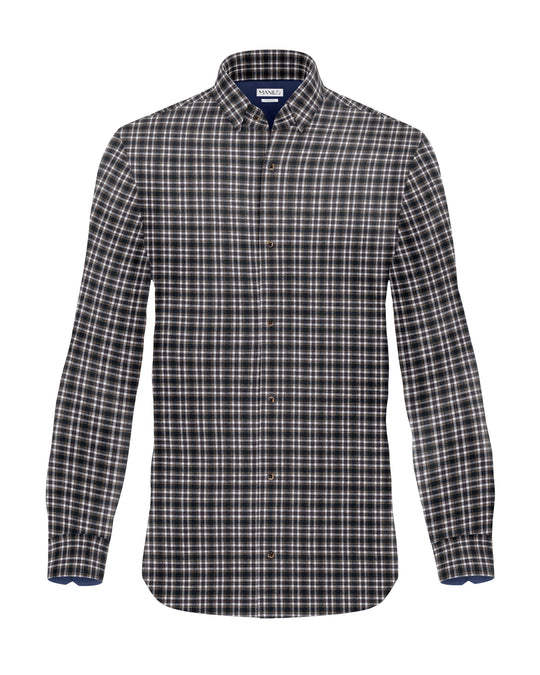 Manilo Herren Freizeithemd