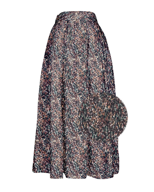 Manilo Faltenrock THÉA mit Herbstprint
