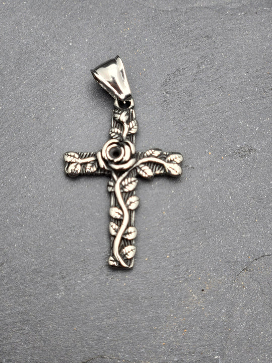 Rock2You Edelstahlanhänger Rosycross